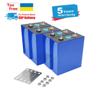 Ukraine Poland eu מניות 3.2v 100ah 105 200 200ah 320ah 280ah lifepo4 תא ליתיום יון עבור pv/מערכת אחסון אנרגיה ביתית