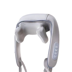 Neck And Shoulder Massage Shawl Pu Leather <b>Heating</b> Wireless Rechargeable With Remote Control For Neck And Back Relief - Product Image 2
