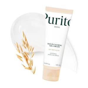 PURITO Crème Gel Apaisante à l'Avoine 100ml pour Tous Types de Peaux Hydratant Anti-Âge Solution Apaisante Légère Non Comédogène - Product Image 2