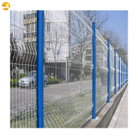 Clôture 3D en PVC à prix avantageux, modèle 3D, écologique, avec cadre en acier inoxydable pour jardins, fermes, cours, pelouses, balcons, piscines, maisons