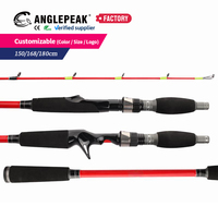 Joran Pancing Air Asin 1.5m 1.68m 1.8m 1.5 Seksi 30-200g Spinning Casting Rod Serat Karbon Solid Keramik Guide Joran Boat untuk Ikan Besar