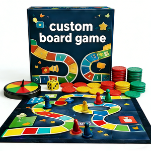 เกมกระดานครอบครัวแบบกำหนดเอง OEM เกมโต๊ะสำหรับผู้ใหญ่แบบอินเทอร์แอคทีฟสำหรับงานปาร์ตี้ บรรจุภัณฑ์กระดาษและพลาสติกคุณภาพสูงเป็นมิตรกับสิ่งแวดล้อม - Product Image 6