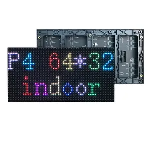 Rgb dalam ruangan 64*32 p4 256*128mm 320*160mm modul layar led warna penuh