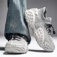 Chaussures de course Durian, chaussettes de sport, chaussures à semelle en caoutchouc, chaussures à enfiler, chaussures décontractées pour hommes