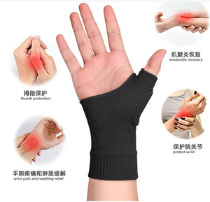 BDE Hot Selling Gel <strong>Wrist</strong> <strong>and</strong> <strong>Thumb</strong> <strong>Support</strong> Brace Relief Compression Gloves - Product Image 5