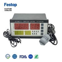 Festop Industrial XM-18 Automatische Incubator Apparatuur Vier-scherm Vier-display Thermostaat Op maat gemaakt voor Temperatuur en Luchtvochtigheid