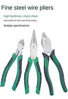 Pince à manche en Pvc pince à dénuder outils matériels coupe-fil à aiguille diagonale universelle pince à nez pince combinée industrielle