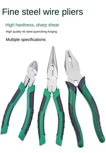 Kìm đa năng cán nhựa PVC, dụng cụ cắt dây, dụng cụ điện, kìm cắt dây chéo, kìm mũi nhọn, kìm công nghiệp, kìm kết hợp - Product Image 2