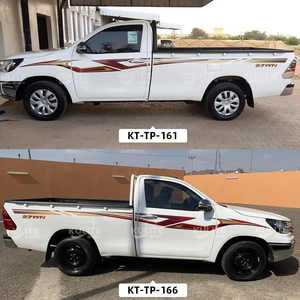 Calcomanías de Vinilo Impermeables para <span class=keywords><strong>Casco</strong></span>, Accesorios para Automóviles TOYOTA Hilux 2017, Kits de Carrocería, Calcomanías - Product Image 3