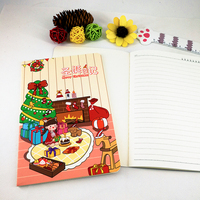 Écrire mignon journal spirale personnalisable ordinateurs portables pour les élèves des écoles