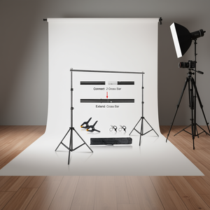 Support de fond de studio photo DB SH 2000x3000MM en alliage d'aluminium avec système de support vidéo et écran vert Chromakey - Product Image 2