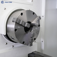 Mesin Bubut CNC Ramah Lingkungan FULU CK6150-1000, Kekakuan Tinggi, Stabil, Akurasi Posisi 0,008mm, Kecepatan Spindle 100-2200rpm, Presisi Tinggi