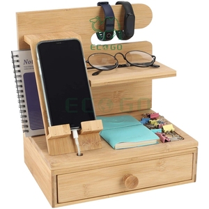 Tre cổ điển điện thoại máy tính để bàn đa Docking Station với ngăn kéo - Product Image 1