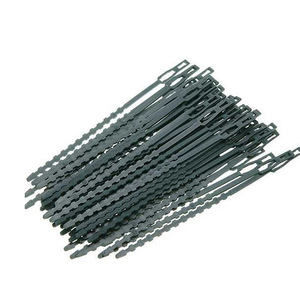Attaches-câbles en plastique autobloquants réglables pour câbles électriques, jardinage domestique, sangles de fixation - Product Image 4