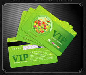 Kartu Keanggotaan Cetak Warna Txt Kustom Kartu Plastik Bisnis Vip - Product Image 4