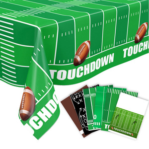 Nappe de haute qualité avec des personnages de dessins animés <span class=keywords><strong>Mickey</strong></span> Kid Football & Soccer imprimés pour les fêtes d'anniversaire et de Noël, cadeaux de fête - Product Image 3