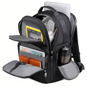 Sac à dos de voyage en nylon pour homme, grande capacité, étanche, antivol, pour ordinateur portable 15,6 pouces, idéal pour le week-end et les affaires - Offre Spéciale - Product Image 2