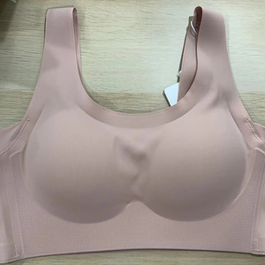 Reggiseno da notte senza cuciture magico del Giappone per le ragazze aperte Sexy <span class=keywords><strong>doppio</strong></span> <span class=keywords><strong>Push</strong></span>-<span class=keywords><strong>Up</strong></span> in maglia traspirante Lingerie con motivo solido - Product Image 1