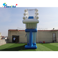 Jeu d'eau Commercial maison bateau dock toboggan gonflable flottant yacht toboggan