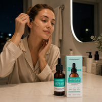 Sérum Visage à la Vitamine C pour Raffermir et Éclaircir la Peau 30ml Soin Quotidien