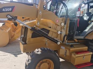 Cargadores CAT420F de segunda mano de alta calidad Ingeniería y construcción de gran capacidad Capacidad máxima del cucharón 4.2M3 con frente - Product Image 5