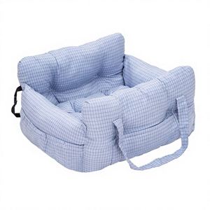 Asiento de Coche para Mascotas, para Perros Pequeños y Medianos, Desmontable y Lavable, Cama Portátil para Gatos, de Poliéster - Product Image 1