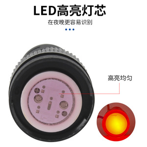 ไฟแสดงสถานะ LED ขนาด 16 มม. รุ่น Ad16-16C 12V 24V 220V 380V สีแดง เหลือง เขียว ไฟแสดงสถานะพลังงาน  IP65 ทรงกลม ทำจากพลาสติก - Product Image 2