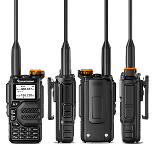 QUANSHENG-Walkie Talkie de banda dual de largo alcance, AM/FM, UHF, VHF, radioaficionado, radio de dos vías - Product Image 2