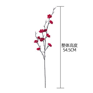 Branches de fleurs de prunier artificielles Starburst, fleurs décoratives faites à la main pour la décoration de mariage et de la maison - Product Image 4