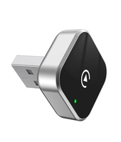 Adaptador Inalámbrico CarPlay para Apple iPhone y Android, Adaptador 2 en 1, Convierte de Cableado a Inalámbrico