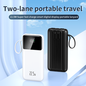 Vendere come torte calde Super veloce 10000mah Power Bank viene fornito con cavo di ricarica C-tipo di uscita 22.5W power bank portatile - Product Image 6