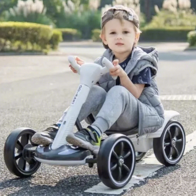 Foldable 380W 12V Mini Racing Kids Go-cart Electric for Sale Remote Control Ride on Toy Kid Car Electric Go-cart with Led Light