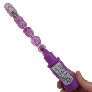 Productos para Adultos al por Mayor, Vibrador <span class=keywords><strong>Anal</strong></span> Largo con Cuentas para Mujeres, Precio de Fábrica, Tapón <span class=keywords><strong>Anal</strong></span> Eléctrico, Juguetes Sexuales - Product Image 6