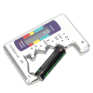 LCD-Anzeige Diagnose werkzeug für digitale Kapazität 9V 1,5 V Batterie <span class=keywords><strong>tester</strong></span> DIY OEM ODM Unterstützt für Knopfzellen-Handwerkzeug - Product Image 4