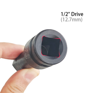 Set di Chiavi <span class=keywords><strong>a</strong></span> Bussola Esagonali da 1/2 Pollice H4 H5 H6 H8 H10 H12 H14 H16 H17 H19 H22 H24 H27 H30, 14 Pezzi, Lunghezza 78mm, in Acciaio Cr-Mo per Uso Industriale - Product Image 4