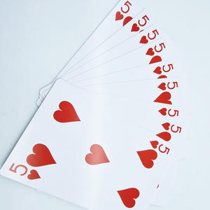 JELO vente en gros <span class=keywords><strong>de</strong></span> cartes à jouer surdimensionnées accessoires <span class=keywords><strong>de</strong></span> magie <span class=keywords><strong>de</strong></span> prédiction <span class=keywords><strong>jeu</strong></span> <span class=keywords><strong>de</strong></span> fête <span class=keywords><strong>de</strong></span> famille <span class=keywords><strong>de</strong></span> poker magique - Product Image 2