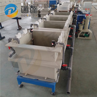 Machines de galvanoplastie TONGDA Réservoir de zingage Ligne de galvanoplastie chromée