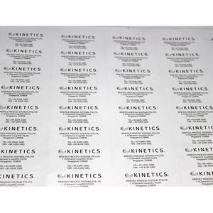 Étiquettes autocollantes personnalisées pour câbles métalliques pour sèche-cheveux <span class=keywords><strong>Avis</strong></span> de sécurité Attention - Product Image 3