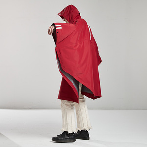 Meilleure vente de nouveaux imperméables respirants et écologiques <span class=keywords><strong>Poncho</strong></span> d'extérieur à capuche pour adultes Ponchos imperméables portables et légers - Product Image 6