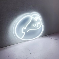 Nouvelle enseigne néon LED portable 2026, dernière mode, avec télécommande, couleur et taille personnalisables pour la décoration intérieure/extérieure