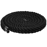 Lacets de remplacement ronds en polyester et coton de 8 mm pour baskets de sport, résistants à la déchirure, noirs, avec logo personnalisé