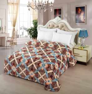 ชุดผ้าห่มขนมิงค์ลายนูนสองชั้นหนึ่งด้านขนาด200x240ซม. 8กก. - Product Image 6