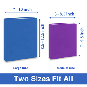 Protège-Livres Réutilisable Lavable Sans Adhésif de Haute Qualité en Tissu Extensible 85% Polyester 15% Spandex - Product Image 2