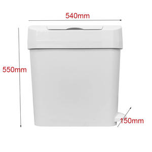 Contenedor de Basura Sanitario Comercial de 22L con Sensor Automático - Product Image 3