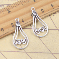 28x14MM lumière lampe ampoule breloques pour bricolage Bracelets faits à la main colliers et pendentifs accessoires de fabrication de bijoux