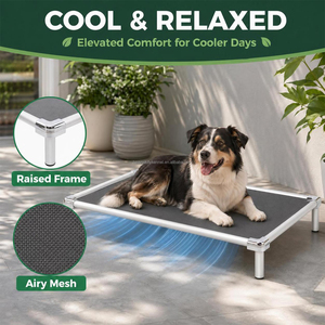 De luxe élevée chien <span class=keywords><strong>lit</strong></span> portable personnalisable indestructible élevée chien <span class=keywords><strong>lit</strong></span> - Product Image 3