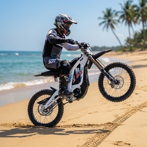 เซอร์รอน ไลท์ เอ็กซ์ 2026 10KW ความเร็ว 80 กม./ชม. มอเตอร์ไซค์วิบาก 72V 35AH Lbx มอเตอร์กำลังสูง 10kw ให้สมรรถนะที่ยอดเยี่ยม - Product Image 4