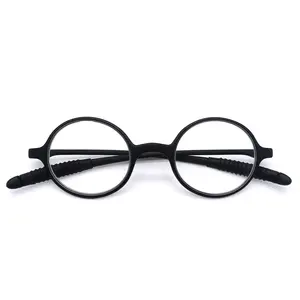 Óculos de leitura de tamanho pequeno, óculos redondos para leitura com logotipo personalizado