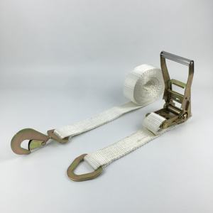 Sangle <span class=keywords><strong>d</strong></span>'<span class=keywords><strong>arrimage</strong></span> à cliquet en polyester E Track pour <span class=keywords><strong>voiture</strong></span> de camion avec mousqueton - Product Image 2