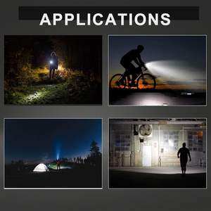 Linterna LED Recargable a Prueba de Agua al por Mayor, Modelo Y16, Alta Potencia 20W, Carga USB, para Camping, Cuerpo de Aluminio IP44, 1700LM - Product Image 2